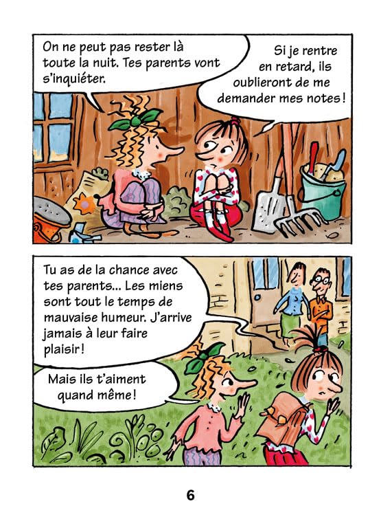 Lili se fait toujours gronder