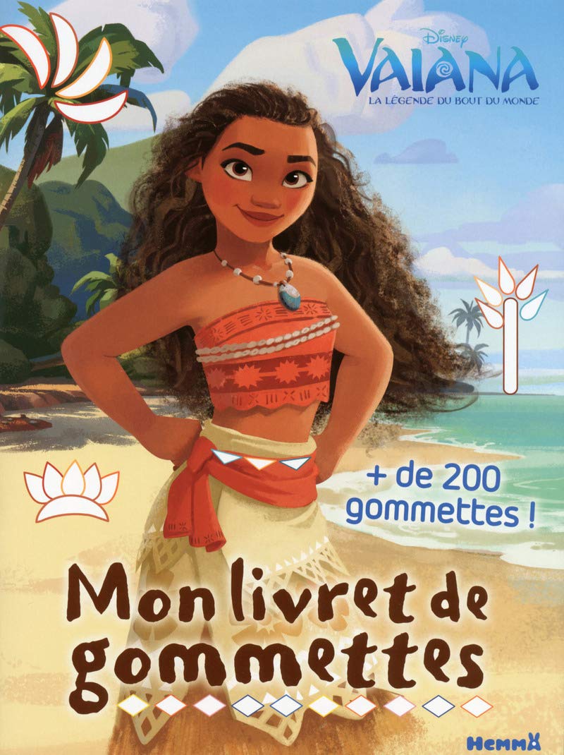 Disney Vaiana - Mon livret de gommettes
