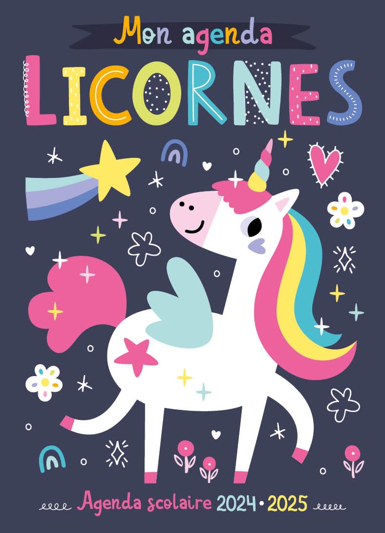AGENDA SCOLAIRE 2024-2025 - LICORNES