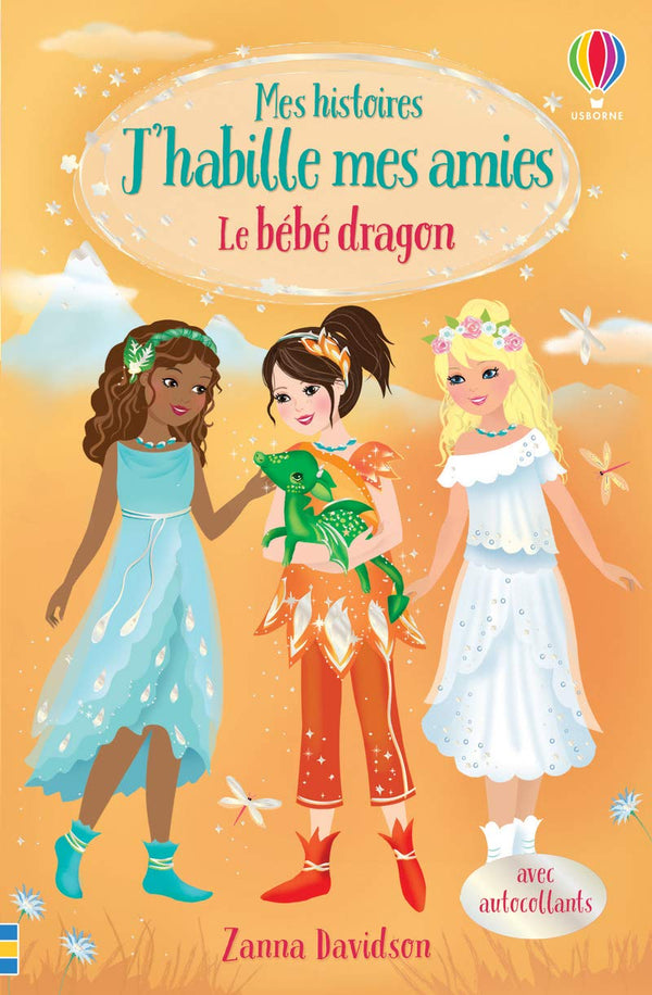 Le bébé dragon - Mes histoires J'habille mes amies N4 (4)