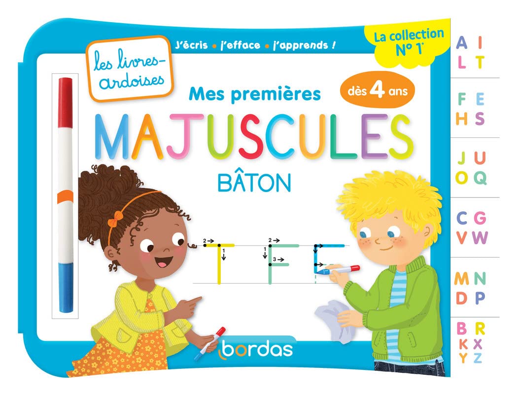 Mes premières majuscules bâton