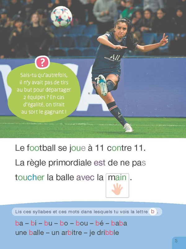 Je découvre et je lis CP - Vive le sport !: Début et milieu de CP