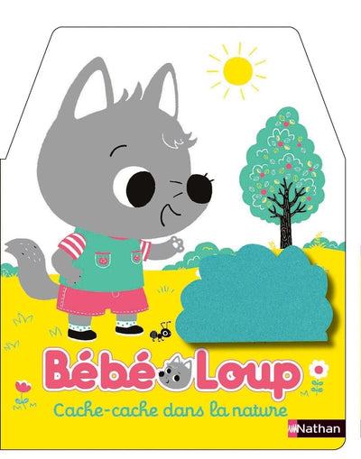 Bébé loup - Cache-cache dans la nature - Livre d'éveil à flaps dès 6 mois