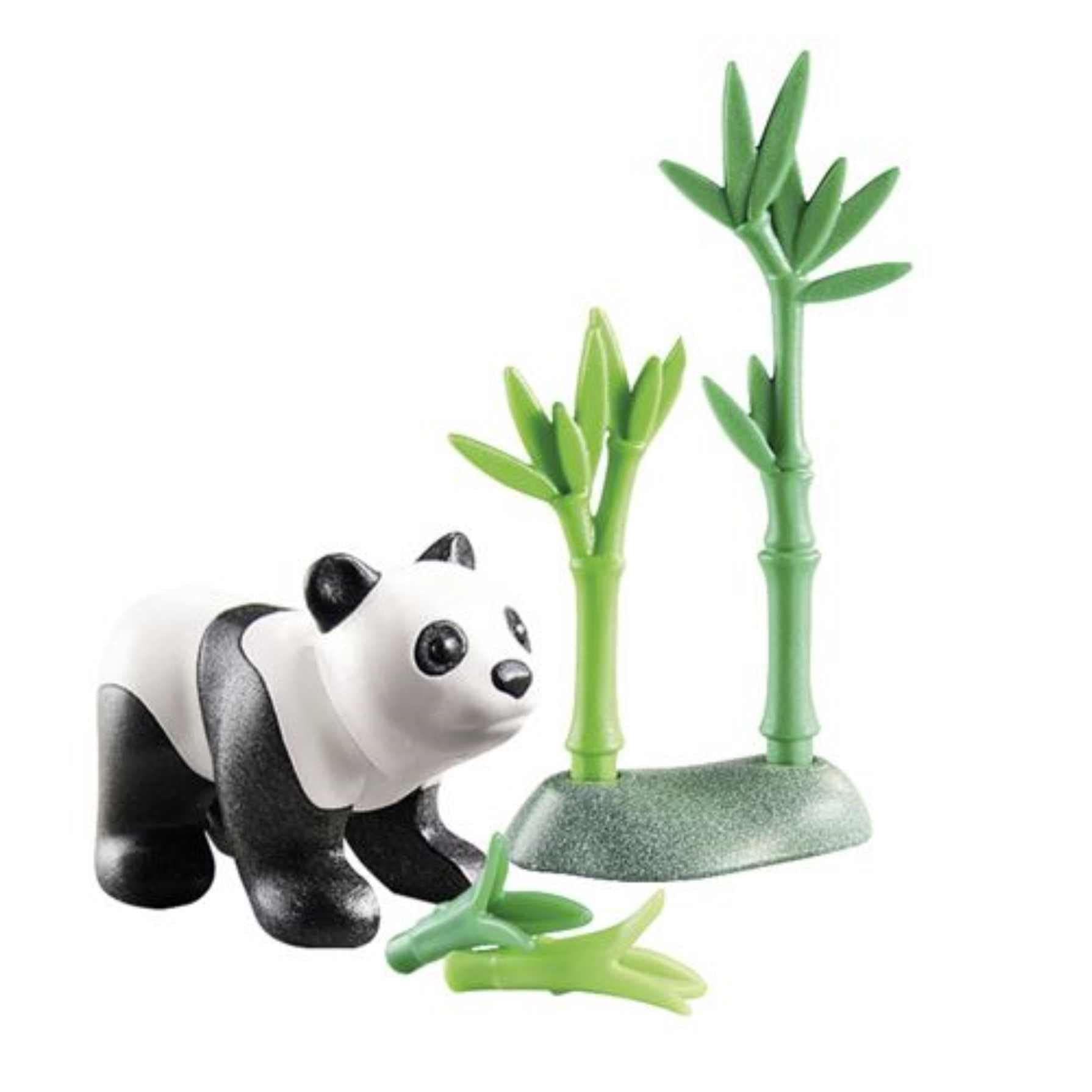 Playmobil 71072 Bébé Panda - Wiltopia - Carte d'animaux à Collectionner - Gamme Wiltopia avec Plus de 80% de matériaux recyclés ou biosourcés en Moyenne - Dès 4 Ans