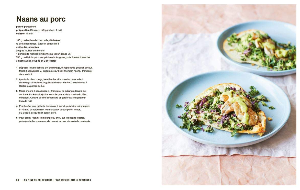 Le Grand Guide Thermomix du Batchcooking - Vos Menus sur 8 Semaines + Des Petits Plats à Congeler