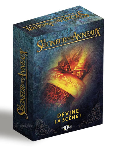 Le Seigneur des Anneaux - Devine la scène - Jeu de société - 2 à 6 joueurs - 50 cartes