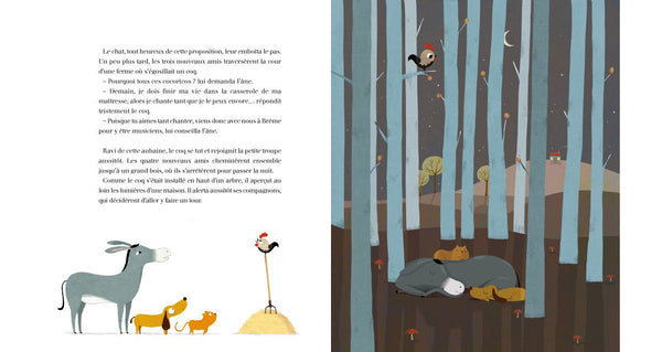 Minicontes classiques : Les musiciens de Brême