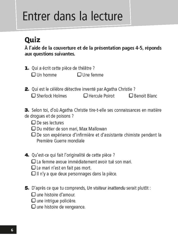 Un visiteur inattendu - Classiques & Contemporains