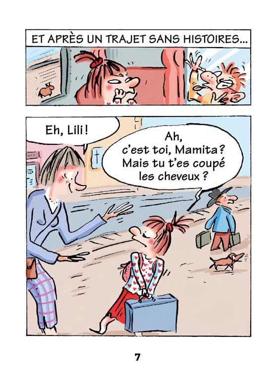 Lili découvre sa mamie