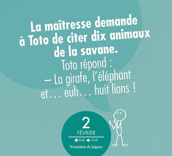 Magnetique Frigo 365 devinettes et blagues de toto