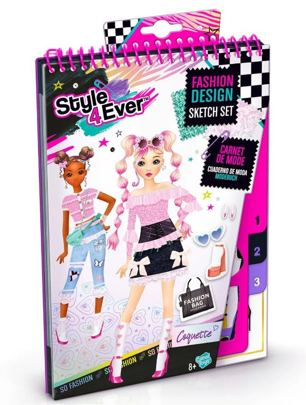 Canaltoys Fashion Designer Mini carnet de croquis