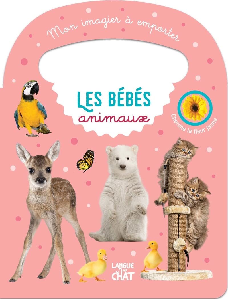 Mon imagier à emporter - Les bébés animaux - Livre d'éveil - Imagier illustré - Dès 12 mois