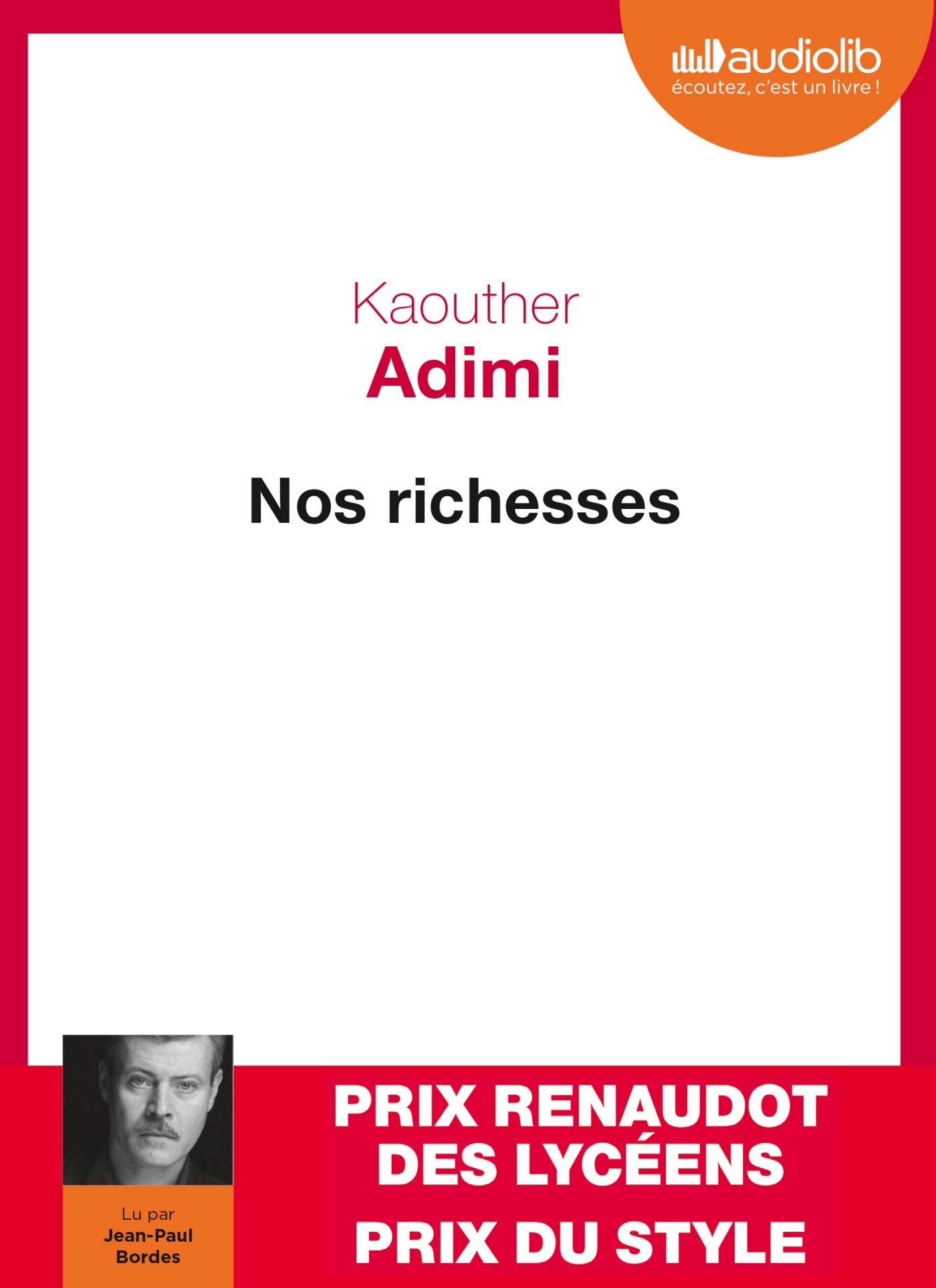 Nos richesses: LIVRE AUDIO 1CD MP3