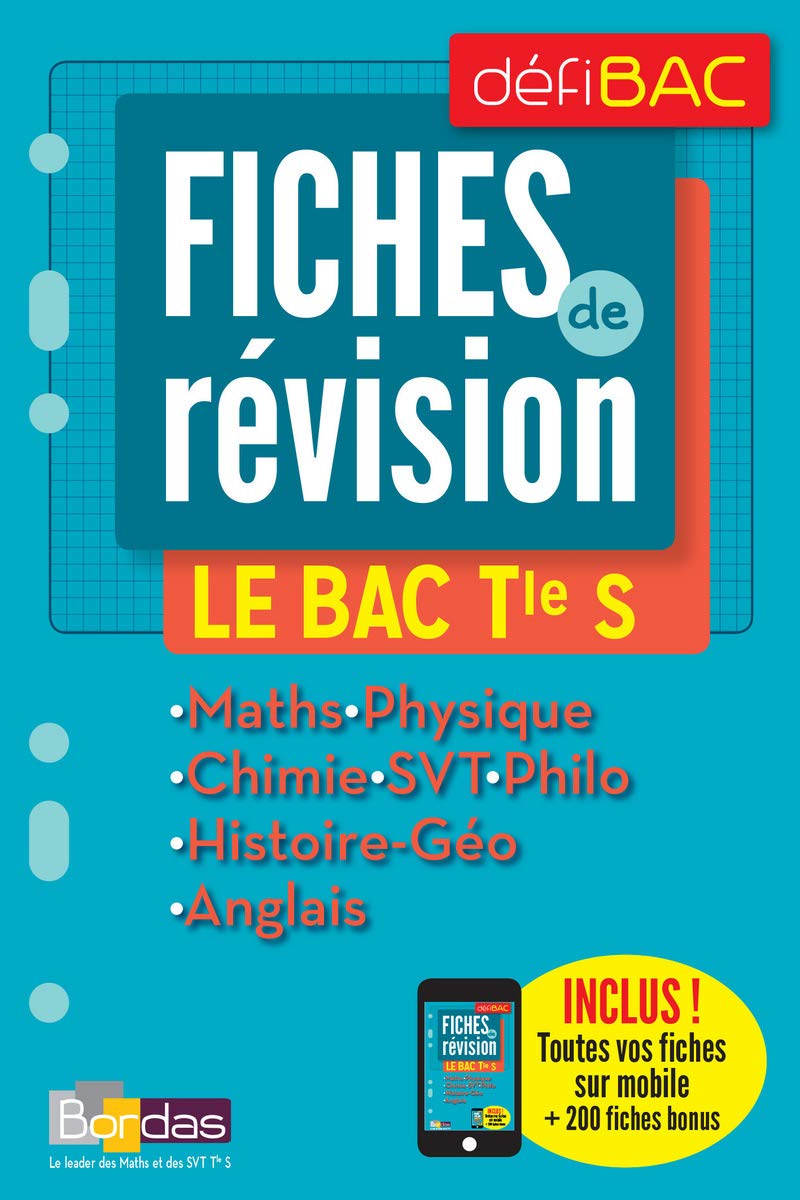 DéfiBac compilation Fiches de Révision TS