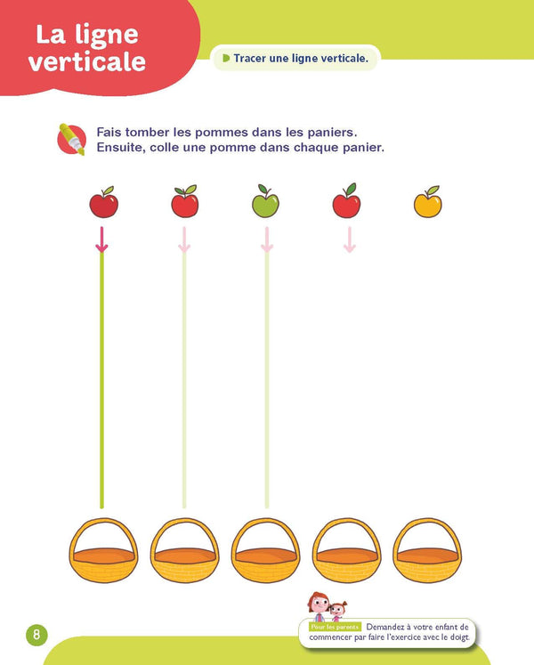 Graphisme Petite section 3-4 ans - A la maternelle: Les premiers apprentissages de la maternelle