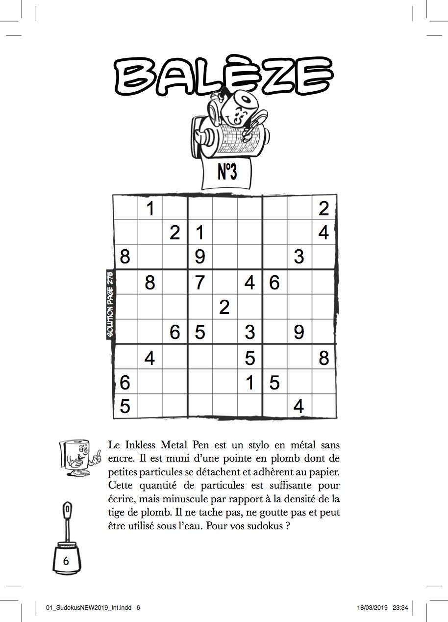 WC BOOK - Spécial Sudoku