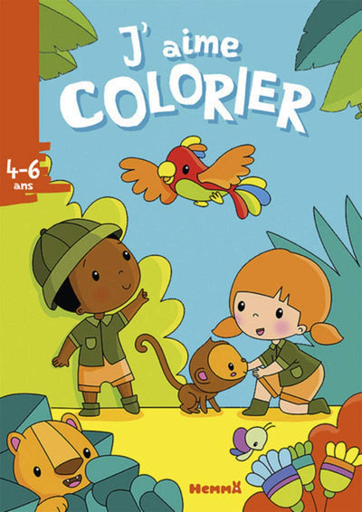 J'aime colorier (4-6 ans) (La jungle)