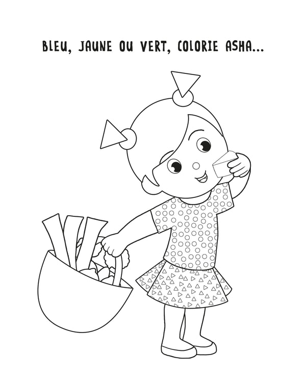 Asha au marché