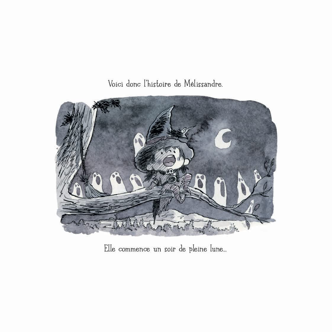 Comment Mélissandre, la petite sorcière, découvrit le secret du bonheur