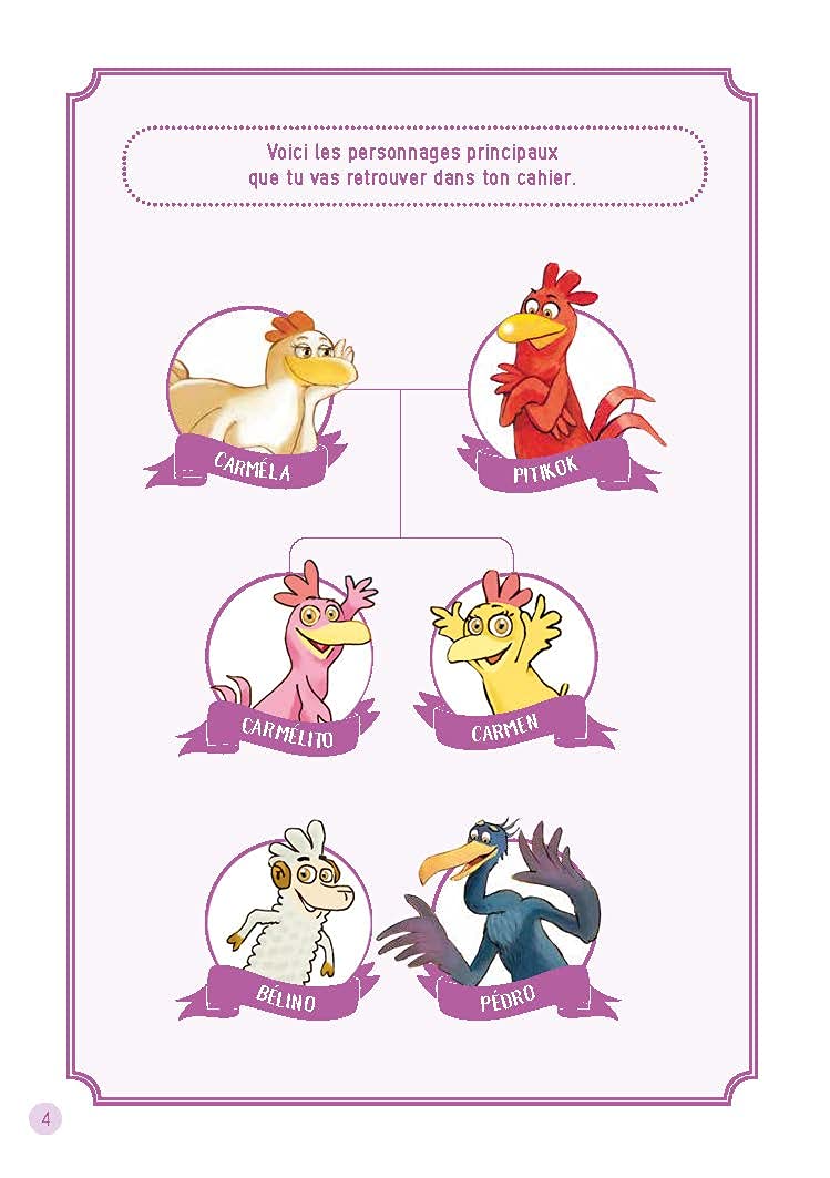 JE REVISE AVES LES P'TITES POULES 6-7 ANS