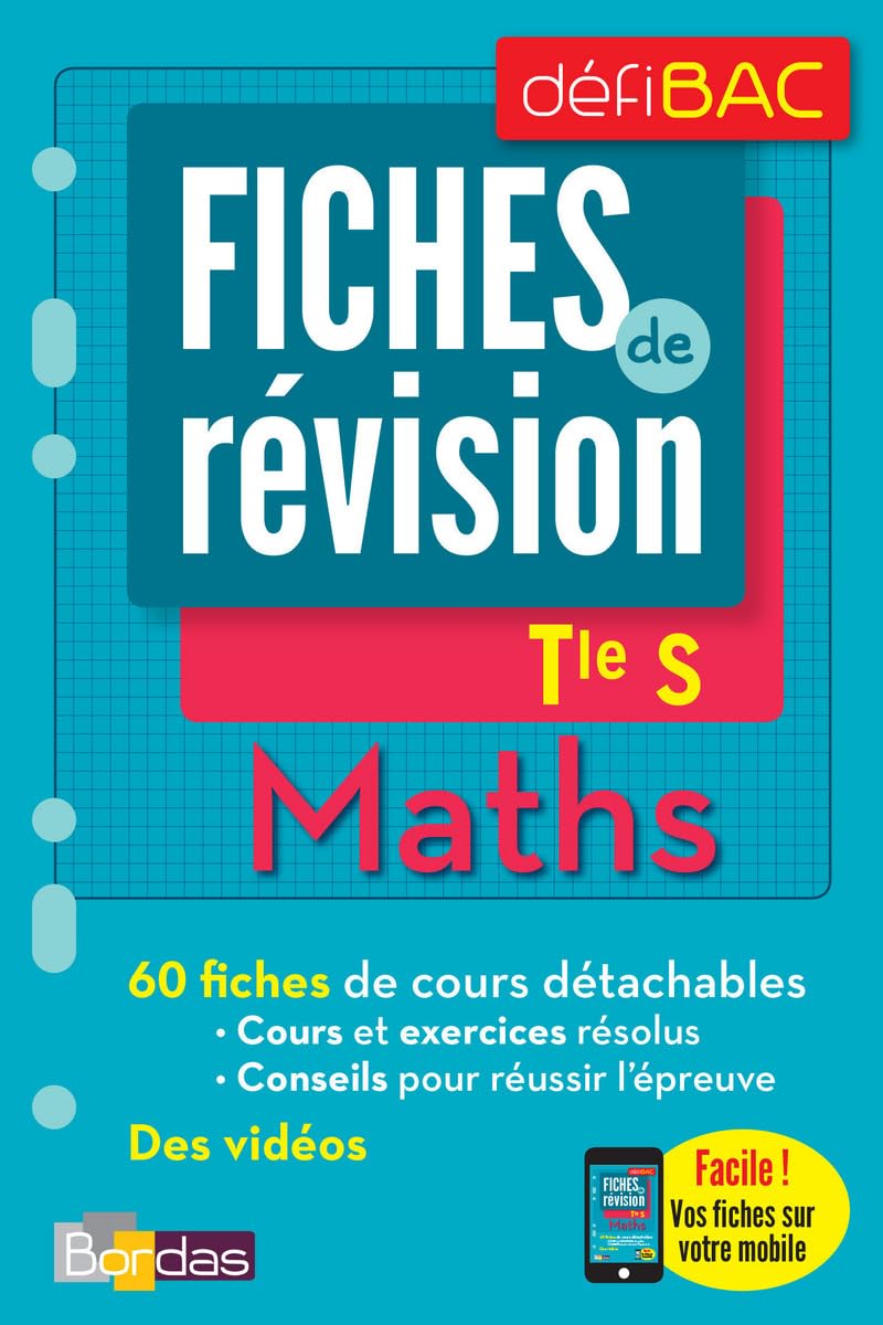 DéfiBac - Fiches de révision - Maths Tle S + OFFERT : vos fiches sur votre mobile