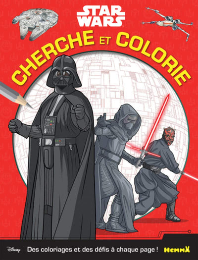 Disney Star Wars - Cherche et colorie