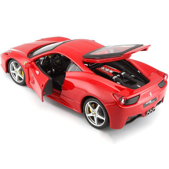 Bburago - 26003r - Véhicule Miniature - Modèle À L'échelle - Ferrari 458 Italia - 2009 - Echelle 1/2
