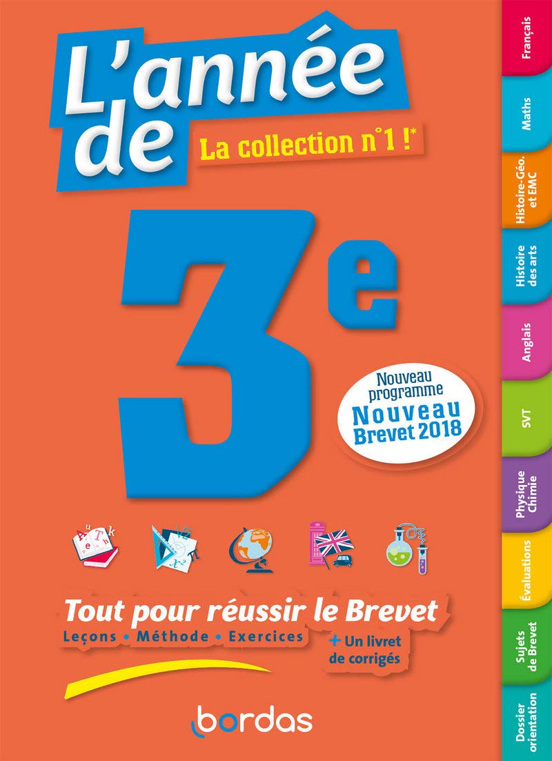 L'Année de 3e Brevet Tout pour réussir