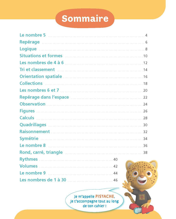 Maths Grande section 5-6 ans - A la maternelle: Les premiers apprentissages de la maternelle