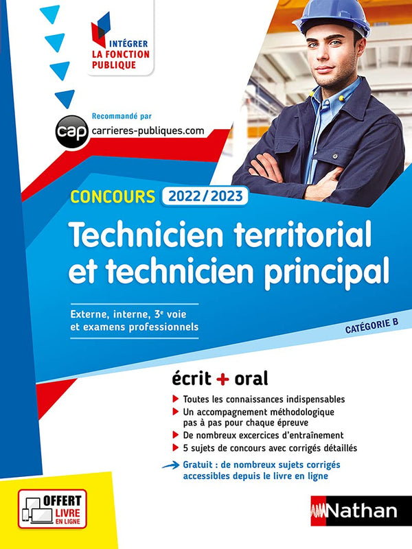 Concours Technicien territorial et technicien principal 2022/2023 (Intégrer la fonction publique) N° 46 - 2021 (46)
