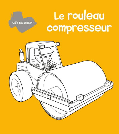 Mon coloriage p'tit garçon - Le chantier