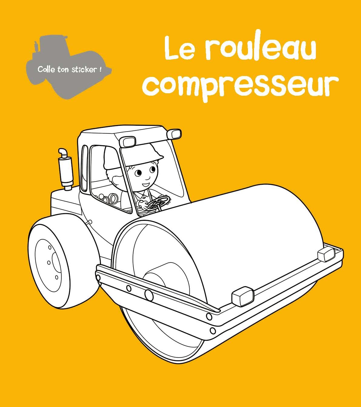 Mon coloriage p'tit garçon - Le chantier