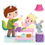 Petite licorne va sur le pot