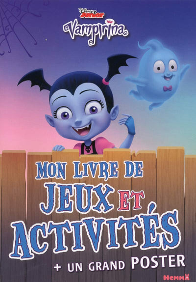 Disney Vampirina - Mon livre de Jeux et Activités + un grand poster