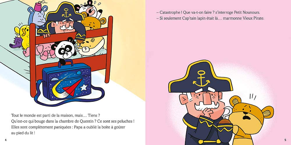 Cap'tain lapin Le goûter oublié: UN LAPIN. UN SLIP. UN SUPER-HÉROS.