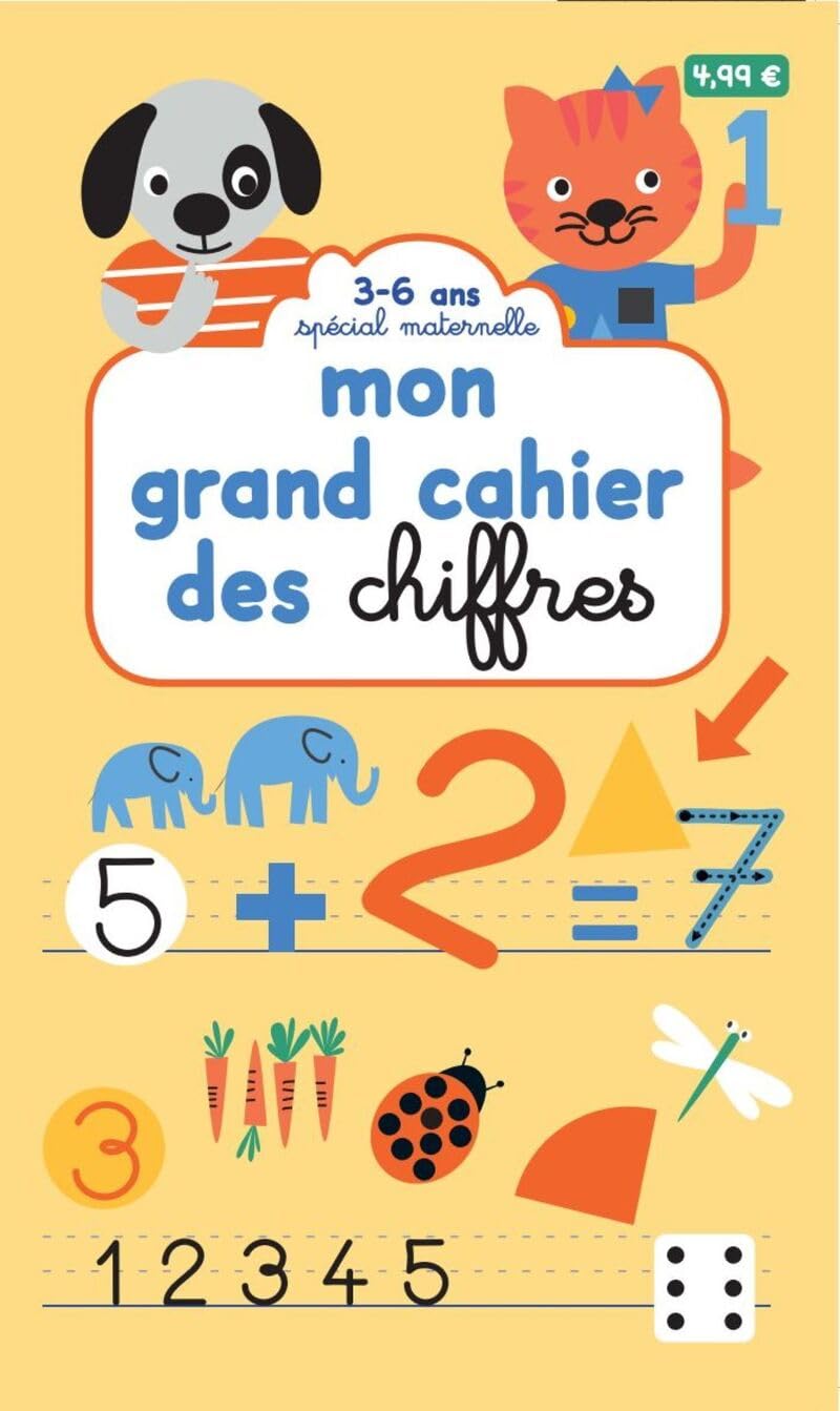 Mon grand cahier des chiffres - Volume 1