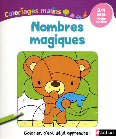 Coloriages Malins - Nombres Magiques PS