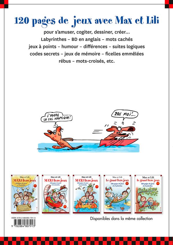 Le grand livre-jeux Max et Lili - numéro 7