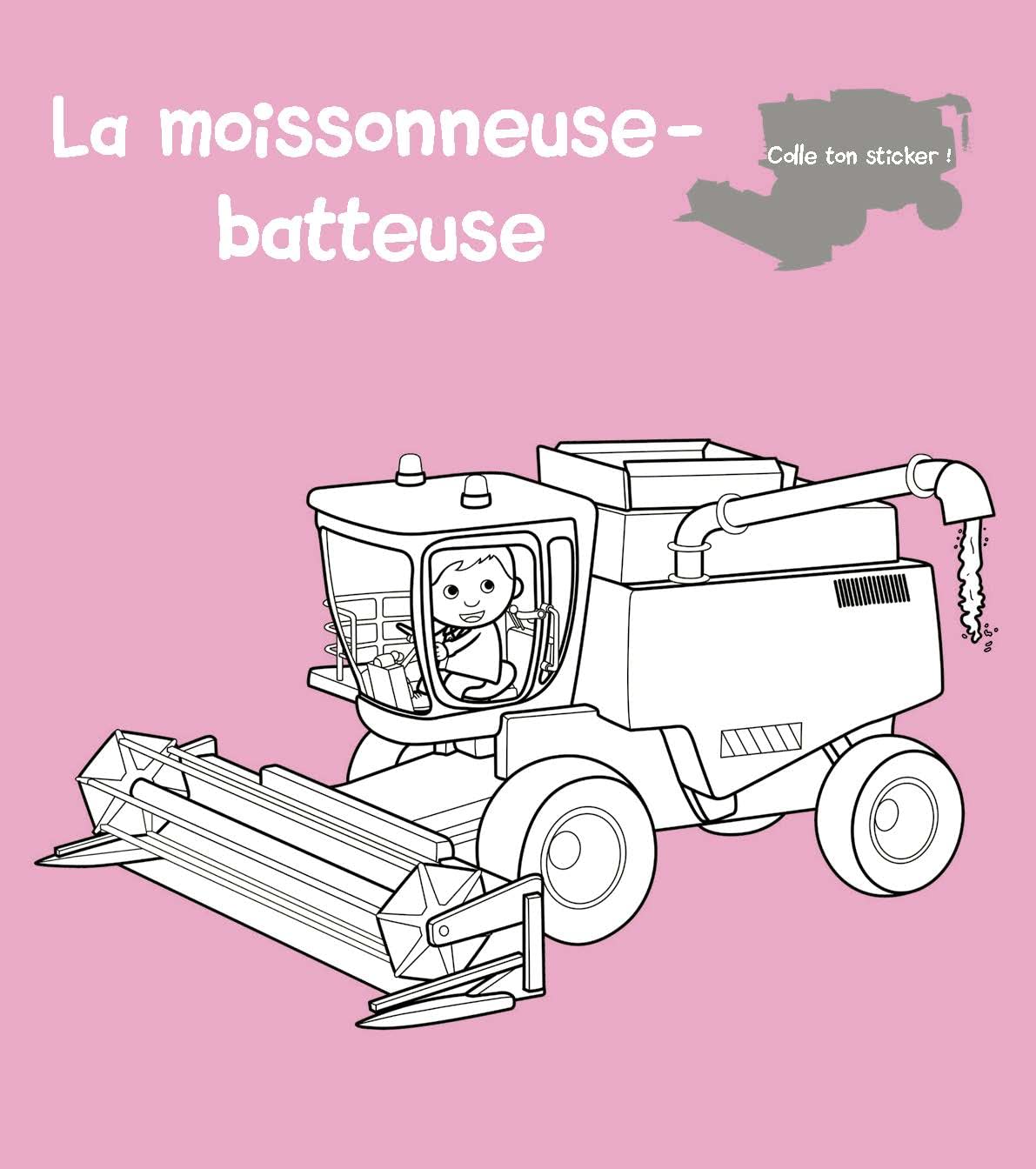 Mon coloriage p'tit garçon - La ferme