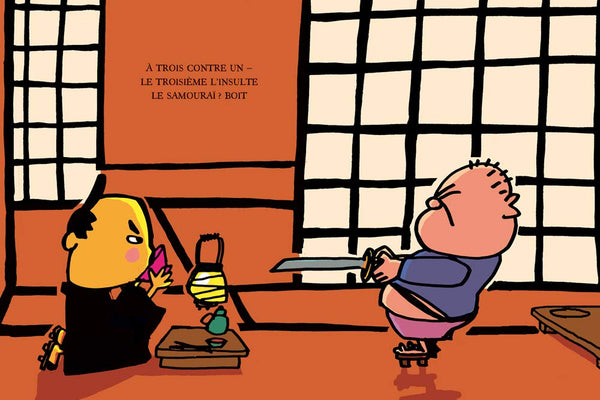 Le samouraï et les 3 mouches