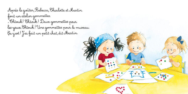 Rebecca Blabla à la garderie