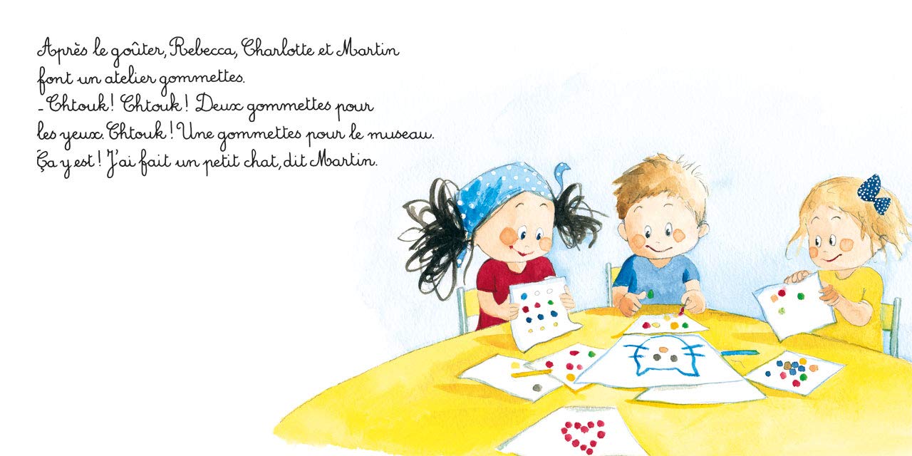 Rebecca Blabla à la garderie