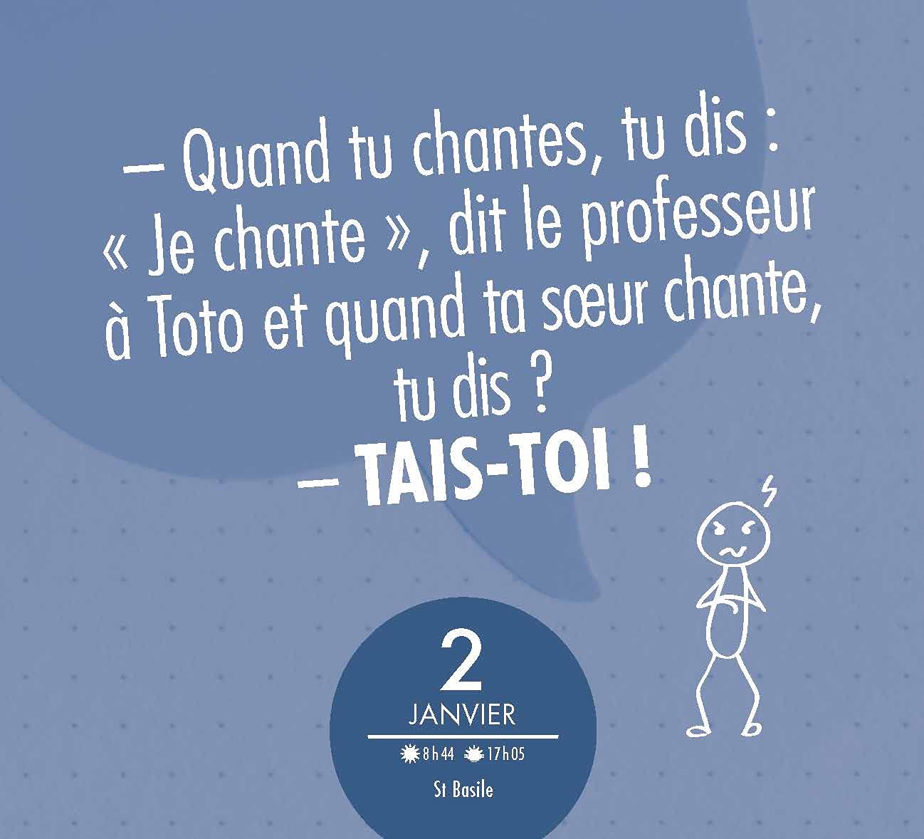 Magnetique Frigo 365 devinettes et blagues de toto