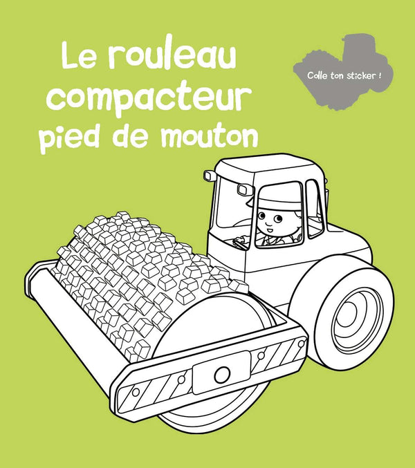 Mon coloriage p'tit garçon - Le chantier