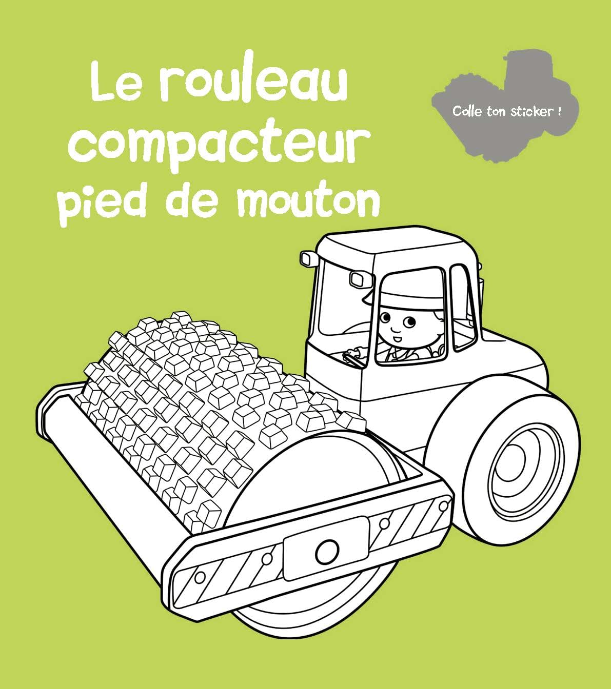 Mon coloriage p'tit garçon - Le chantier