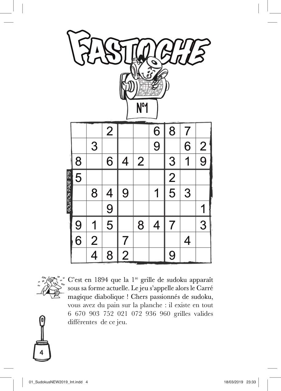 WC BOOK - Spécial Sudoku