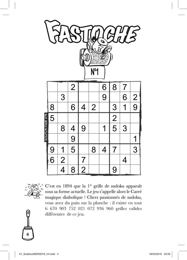 WC BOOK - Spécial Sudoku