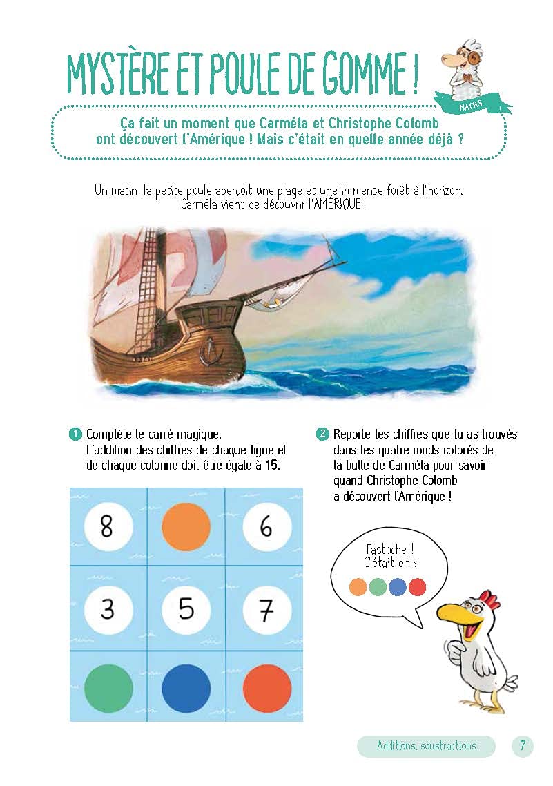 JE REVISE AVEC LES P'TITES POULES 8-9 ANS