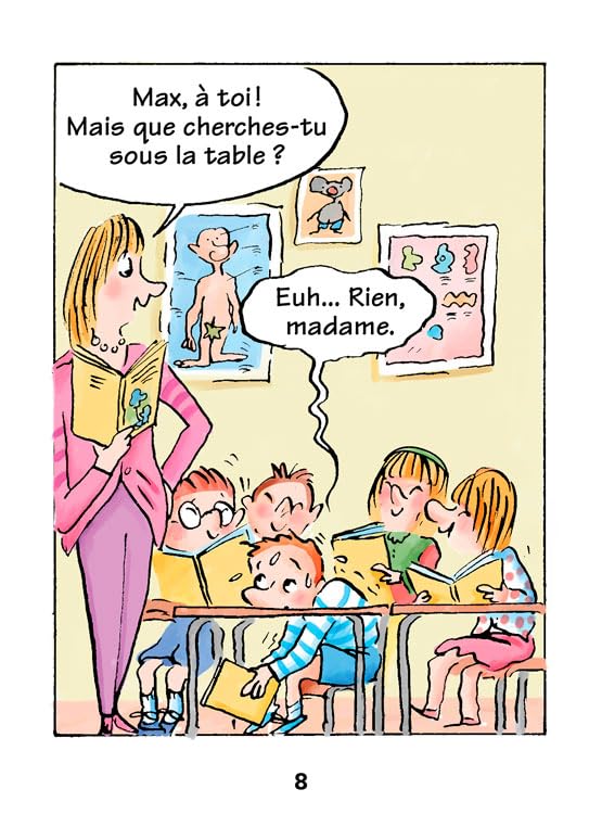 Max n'aime pas lire