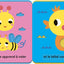 Livre poussette feutrine - petits amis